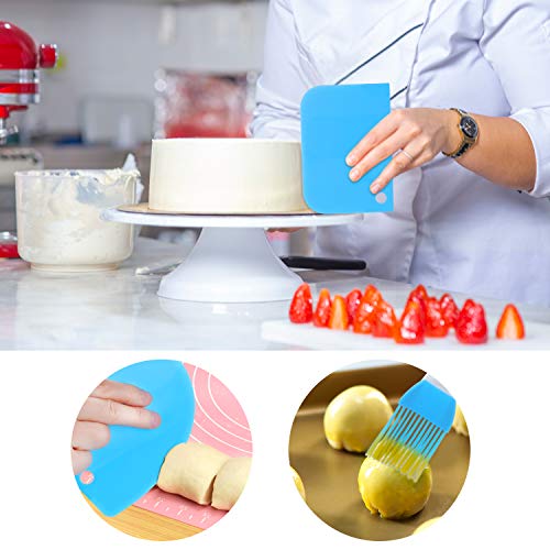 Duerer Silicone Bakeware Set, Cake Molds for Baking, Nonstick Baking Pans Tray, Food Grade Donuts Toast Muffin Pizza Tiramisu Mold Best Gift for Party, BPA Free