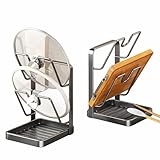 amader Pot Lid Holder & Spoon Rest, 2026 Upgraded Multifunctional Kitchen Organizer Rack with Removable Drip Tray, Space-Saving Countertop Stove Top Storage for Pots Pans (Gray-02)