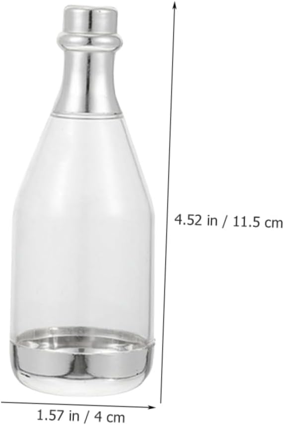 24pcs Bottle Candy Containers Creative Party Favors for Weddings Birthdays and Engagements Durable and Impressive Sugar Cases for Celebrations