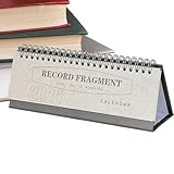 2026 カレンダー デスク – マンスリー ウィークリー モチベーション プランナー、1 月～12 月のミニ スケジューラー、インスピレーションを与える引用オーガナイザー |事務用品 学校 教室 仕事 予定 クリスマス 新年 ギフト