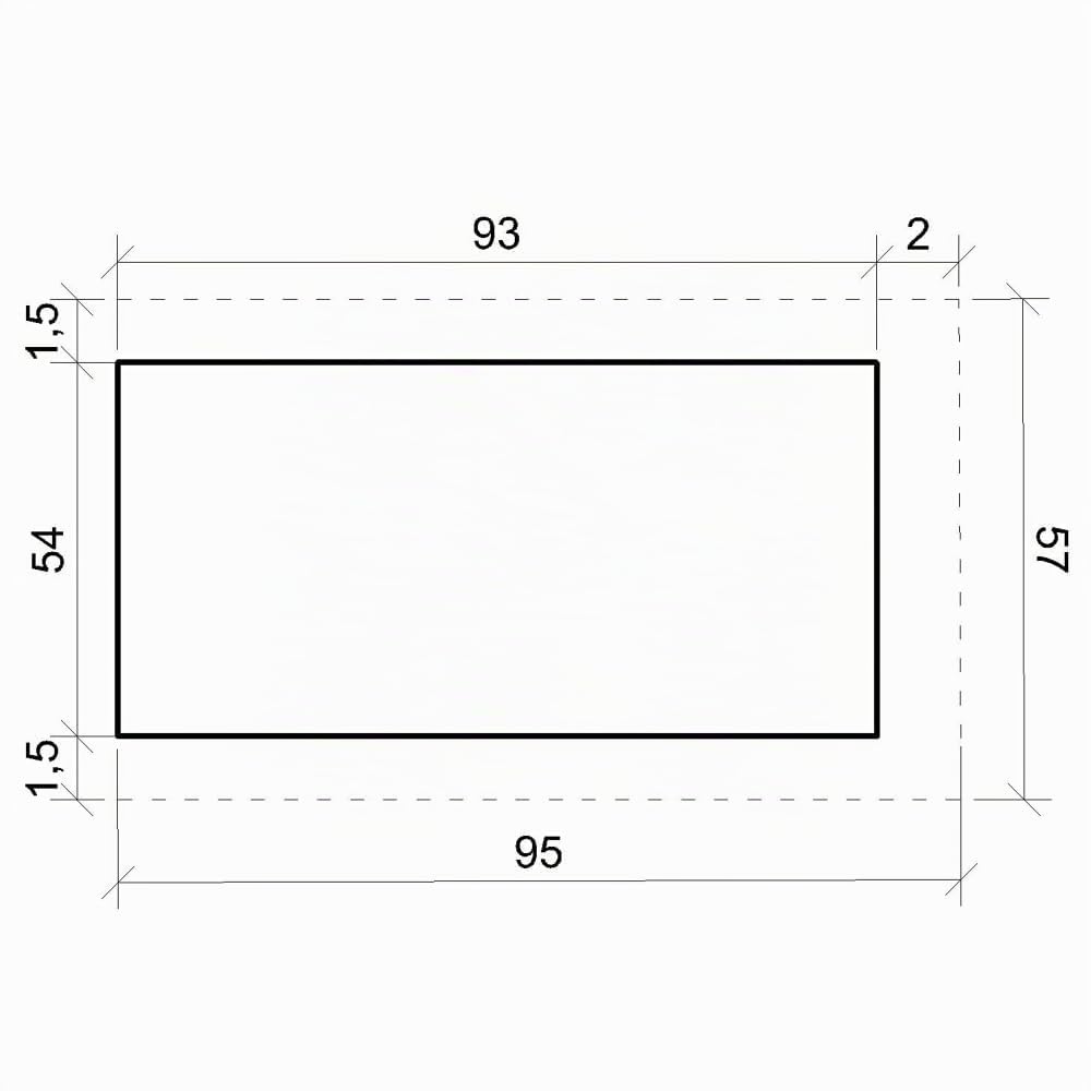 Cuccia per cani in legno LP SmartSide - Cuccia in legno da esterno per cani di taglia media, 57 x 95 x H68 cm, Taglia M - TIMBELA M971-1