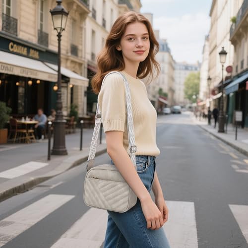 Image of TANTOMI Small Crossbody Bags for Women Trendy, Cell Phone Purses Wallet with 4 Card Slots, Small Purses with Adjustable Strap
