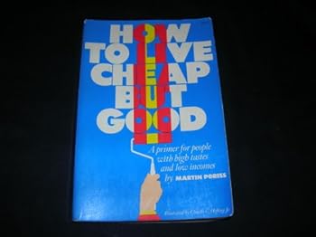 Hardcover How to live cheap but good Book