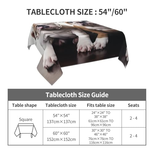 Nappe lavable et infroissable en lot de 2 pour protéger efficacement la table de cuisine