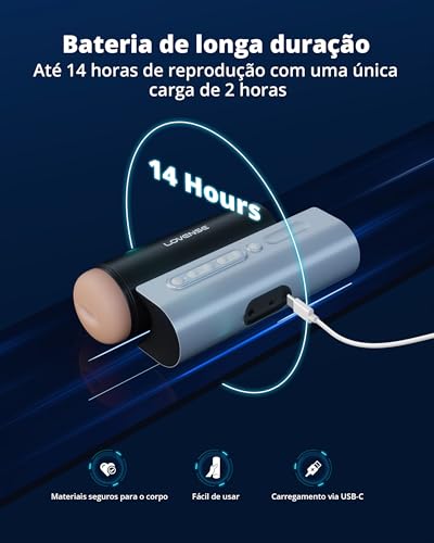 Image of LOVENSE Solace Pro Automatic Male Masturbator,App Remote Control Thrusting Blowjob Machine + LOVENSE Personal Lubricant Privacy Water-Based lube Non-Sticky Lubrication for Men, Women and Couples