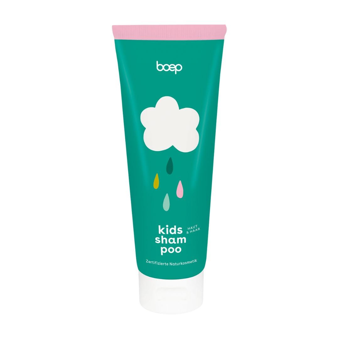 boep Kids Shampoo für Kinder | Mildes 2-in-1 Shampoo und Duschgel für kleine und große Kinder | Zertifizierte Naturkosmetik (100ml)