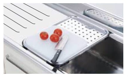 リクシル SUNWAVE 水切りプレート