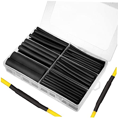 Krimpkast Kit Dual Wall Adhesive Electric Isolation Tube Diverse sleeving Wrap Cable 130pcs - Image 4