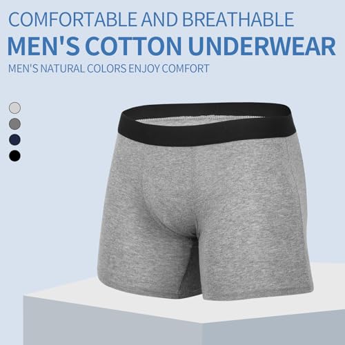 60 Packs Mens Cotton Boxer Briefs Underwear Bulk Assorted Size and Color Multipacks for Men Shelter Donation Homeless2