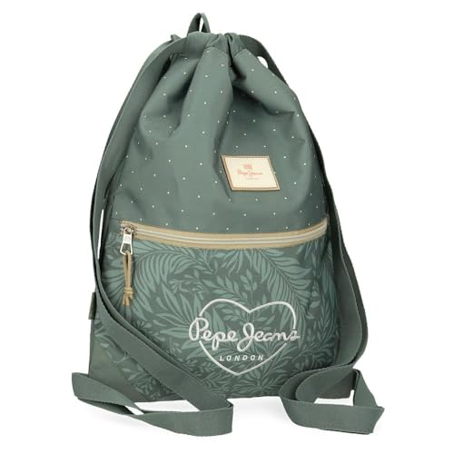 Pepe Jeans Coralie mochila, Verde, 35x46...