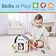 Melissa & Doug Türklingelhaus Puppenhaus aus Holz mit Türklingelgeräuschen | Mehrfarbig | Holzpuppen | 3+ | Geschenk für Jungen oder Mädchen