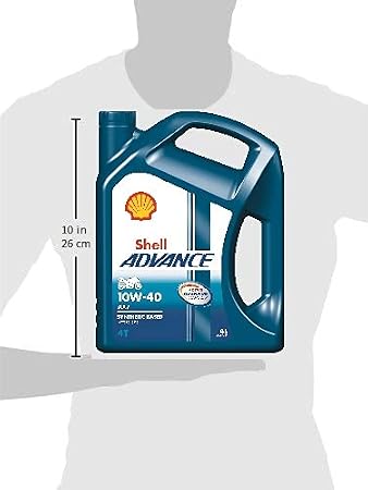 Shell Advance 4T AX7 10W-40, 4 Litre