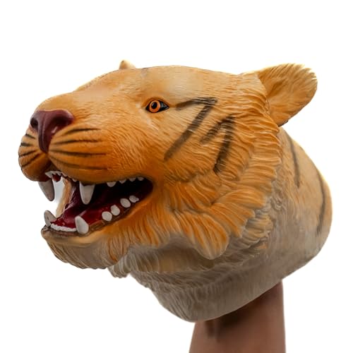 Wild Thingz Tiger Hand Puppet for Kids - Image 3