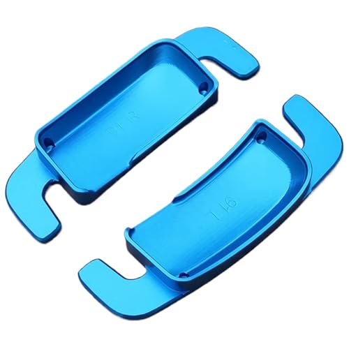 �Ԃ̃V�t�g�p�h�� Compatible With For C220d For GLC For EQE 2022 2023 2024 �Ԃ̃X�e�A�����O�z�C�[���p�h���V�t�^�[�p�h���G�N�X�e���V�����ƌ݊���������܂�(Blue)