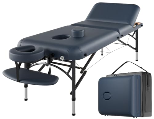 Image of CLORIS 84 inch Professional Massage Table 3 Section Portable Hold Up to 1100LBS