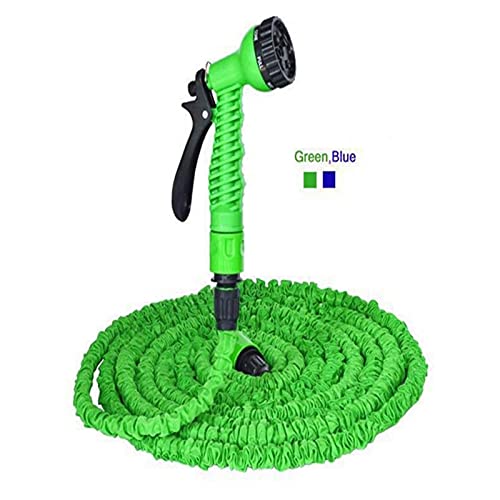 Tuinslang Tuinslanghaspel kan drievoudig de flexibele multifunctionele watergiftslang met 25-200 ft verlengen (Color : Green, Lengh : 100ft) - Image 3