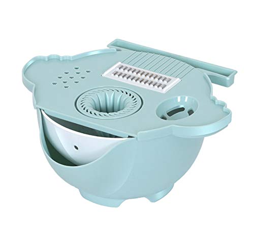 7-Teiliges Set GemüSehobel,Mit 4 Klingen,Multifunktionaler GemüSeschneider Und KüChenhobel,Multischneider GemüSeschäLer, Julienneschneider, FüR