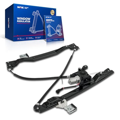Image of KAX Front Left Power Window Regulator w /Motor Fit for Trailblazer 2002-2009 | for GMC Envoy 2002-2009,Trailblazer EXT 2002-2006,Envoy XL 2002-2006,Rainier 2004-2007,741-690 Power Window Lifter