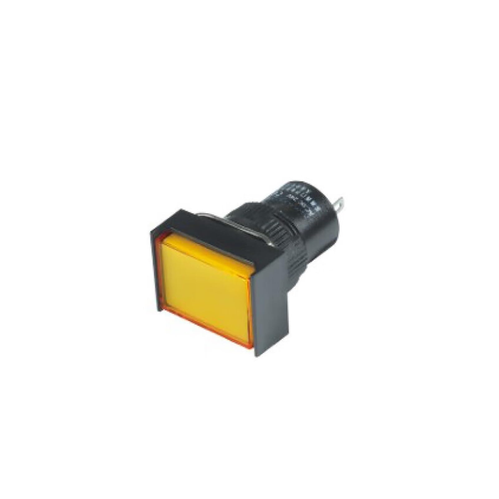Luz indicadora rectangular AD16-16CJ/w28 soluciona fallos de visibilidad en paneles 2