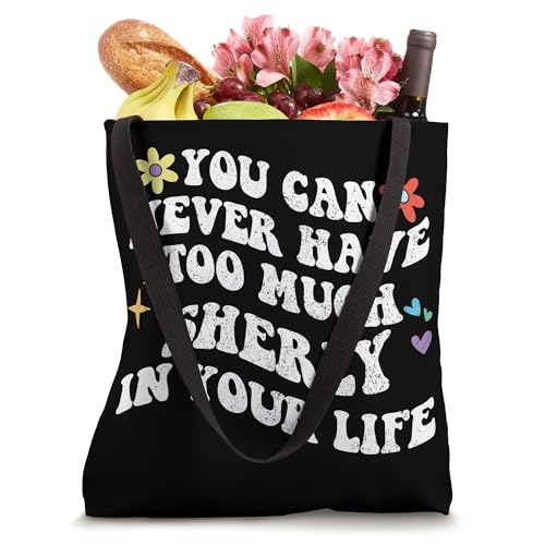 Retro Groovy You Can Never Have Too Much Sherly In Your Life Tote Bag miniatura 4