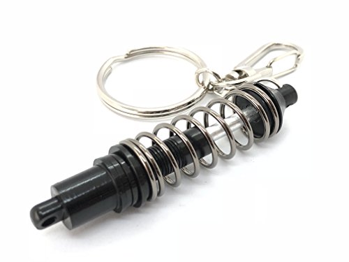 GT//Rotors Suspension Spring Shock Absorber Keychain Automotive Part Car Gift Key Chain Ring, Suspension Shock Absorber, One size