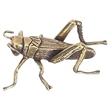 Petite figurine de cricket - avec une bonne finition, la structure est robuste et l'apparence est rétro et vous pouvez la mettre sur la table à thé et utiliser du thé pour la maintenir en bon état, figurines de petites statues de nouveauté, décoration de bureau