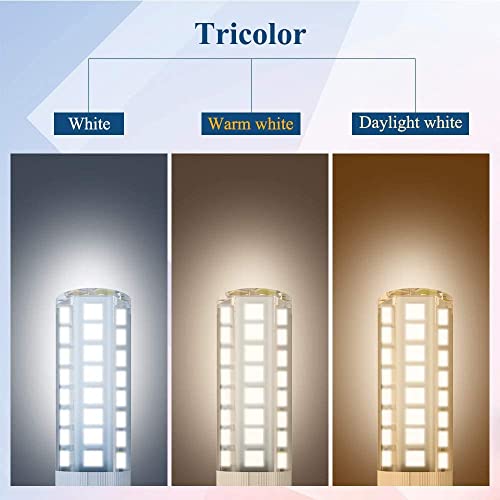 PIAOPIAO G9 LED Bulbs 8 Pack, 3 Colour Changing, Warm Cool Neutral White - Image 2
