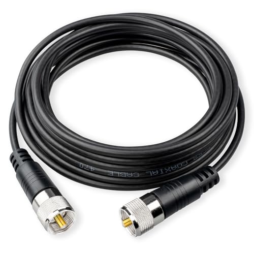 Câble de rechange PL259 connecteur RG58 résistant contre pertes de signal SWR