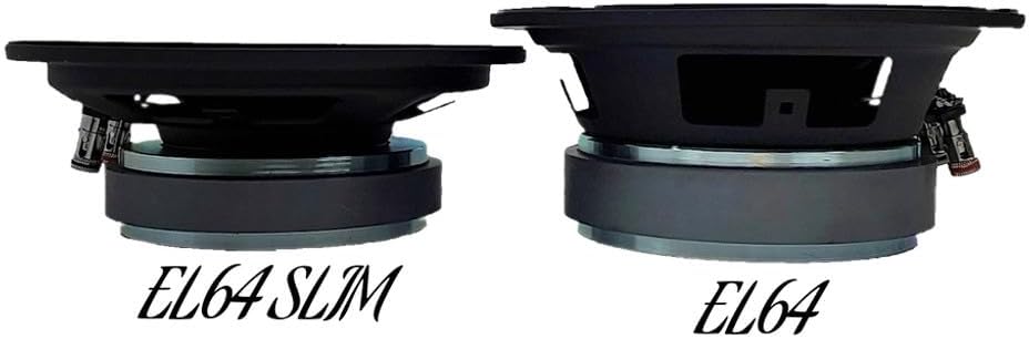 SHCA Pro Audio EL64 Slim 6.5" Slim Midrange Loudspeaker 4 ohm (Single Speaker)