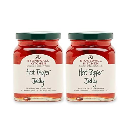 Stonewall Kitchen Hot Pepper Jelly, 13 oz (Pack of 2)