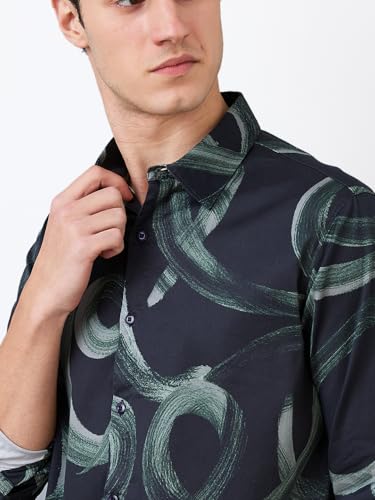 Image of Spykar Men's Regular Fit Shirt