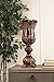 OK Lighting Decorative Vase, Ruby Red