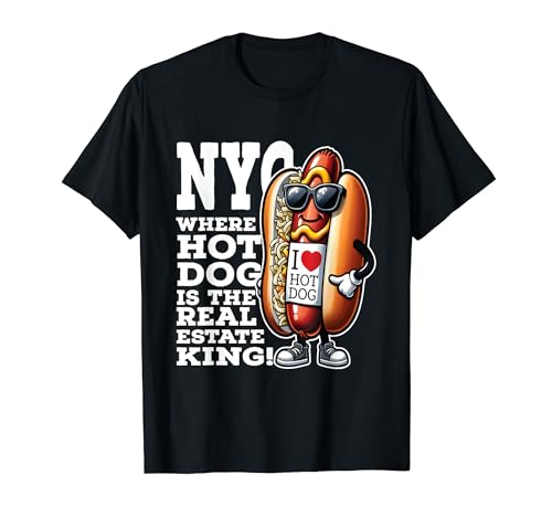 Funny Sausage New York Hot Dog T-Shirt
