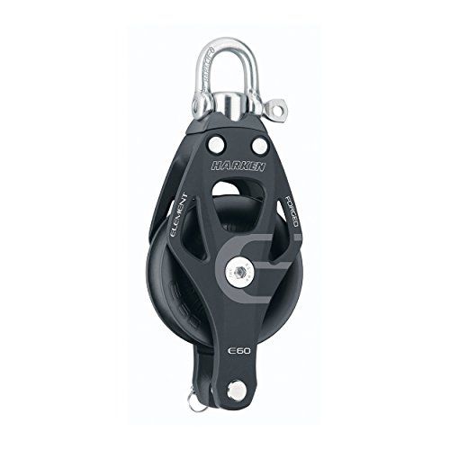 Harken Premium Sailing 60Mm Single Element Swivel Boat Block W/Becket, Part 6261 #TOP26