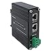 Price comparison product image Hardened Industrial Gigabit PoE+ Injector 12-48VDC Input with DIN-Rail and Wall Mount Connecting The IEEE 802.3 af/at PoE Device