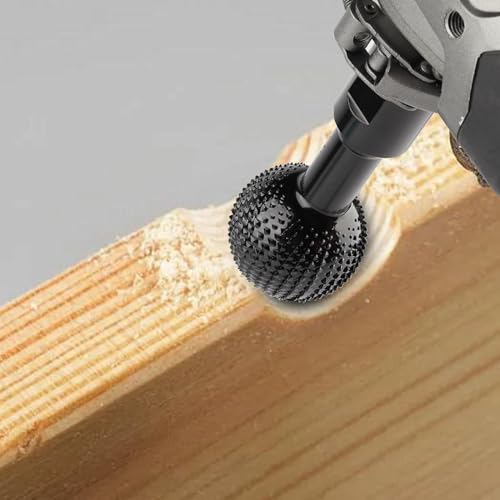 Boounyatin Sphere Rotary Burr With 5/8-11 Threads For 4 1/2 And 5 Inch Angle Grinder thumb #6
