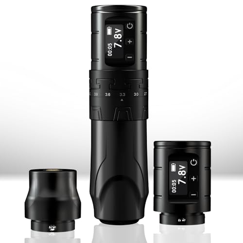Saber Inkone Tattoo Pen: Précision et Confort pour les artistes professionnels (Noir)