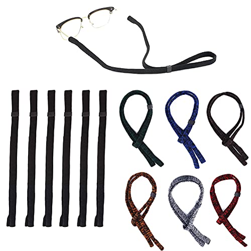 LABOTA 12 Packs multicolor Glasses Holder Sunglasses Strap, Eyeglass Chains, Adjustable String Holder Straps, Sport Unisex Sunglass Retainer , Glasses Lanyard Chain for Men Women LABOTA 12 Packs multicolor Glasses Holder Sunglasses Strap, Eyeglass Chains, Adjustable String Holder Straps, Sport Unisex Sunglass Retainer , Glasses Lanyard Chain for Men Women