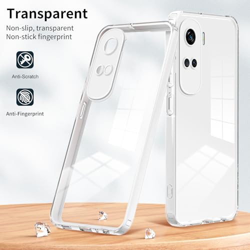 WOKEZ Transparent Fodral för Honor 90 Lite – Stötsäkert & Färgglatt