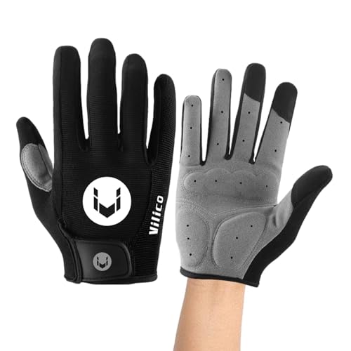 Generico Guantes de running – Guantes térmicos cortavientos con pantalla táctil | Invierno de exterior para entrenamiento, correr, ciclismo