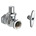 CHICAGO FAUCETS 375-LKABCP Straight Stop Fitting with Loose Key