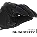 Mechanix Wear: M-Pact 3 Tactical Work Gloves, Touchscreen Capability, Synthetic Leather Gloves, Finger Reinforcement and Impact Protection, Work Gloves for Men (Black, Large)