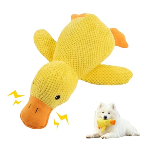 ZHYTUAL Giochi per Cani Calmante per Cani Giochi per Indistruttibile Adatti a Canis di Piccola Media e Grande Taglia Piccoli Gialli