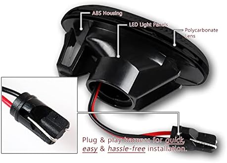 Miniatura 3 de HYPERSPEED Juego de 2 luces intermitentes para Mercedes Benz Metris Vito Clase V Van W639 W447, piezas de repuesto para automóviles, accesorios