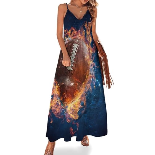 Robe maxi pour voyages et plage vêtement d'été fluide sans manches