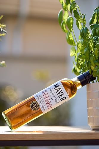Image of Premium Artisan Hungarian Elderflower Syrup - Award-Winning, All-Natural, Vegan, Gluten Free, Versatile for Beverages & Desserts - No Artificial Additives, Rich Authentic Flavor ( 16.9 Fl oz. / 500 ml, Elderflower - 6Pack )