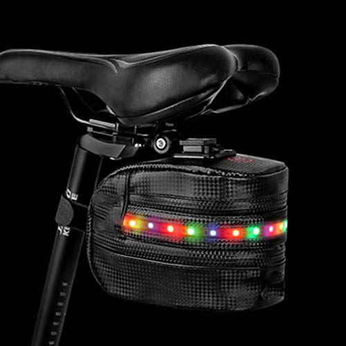 CapsA Sport Bicycle Bike Storage Bag with Light for Cycling Mountain Picnic Camping