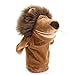 Lion Open Mouth Hand Puppets Plush Animal Toys for Imaginative Pretend Play Storytelling