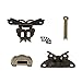RDEXP Vintage Butterfly Shape Wooden Box Hasp Lock Latch for Wooden Box