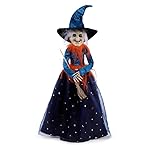 Partilandia Bruja azul deluxe decorativa de 46 cm